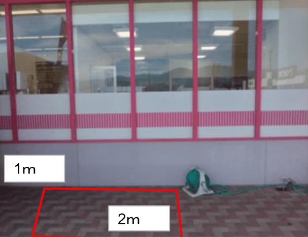 屋外① 販促プロモーションや物販に最適なスーパー店外催事イベントスペース