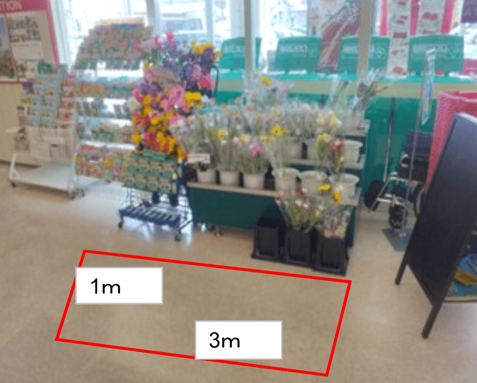 屋内 販促プロモーションや物販に最適なスーパー店内催事イベントスペース
