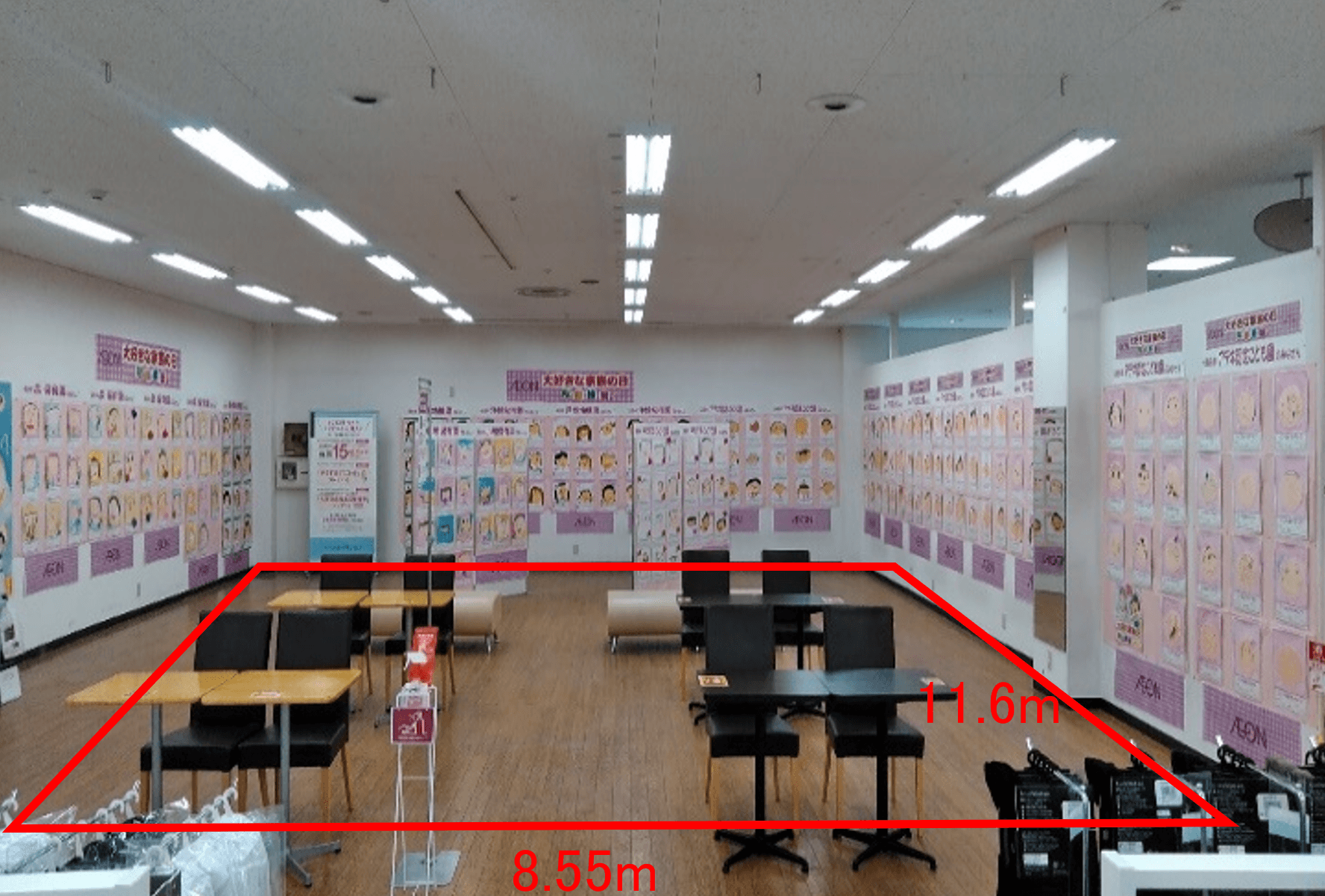 ギャザリング(モリタ隣り) 販促プロモーションに最適なスーパー店内催事イベントスペース