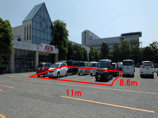 駐車場(展示販売)キッチンカー出店に最適なスーパー店外催事イベントスペース