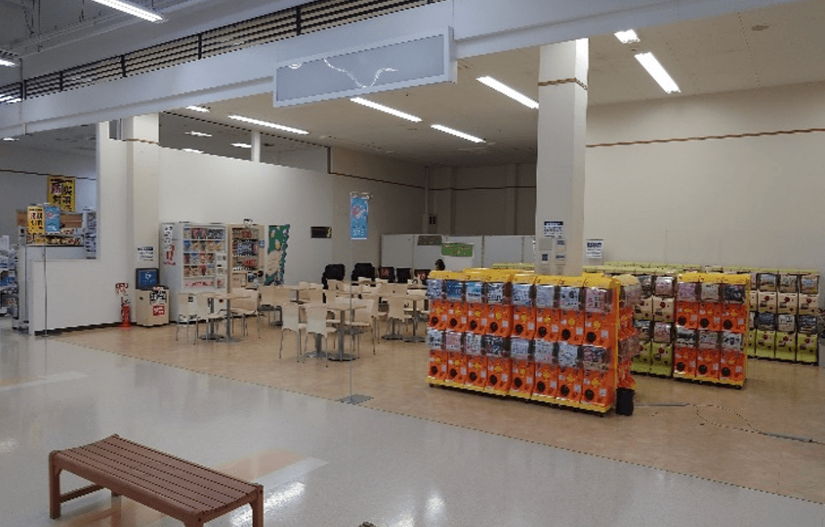 休憩所 販促プロモーションや物販に最適なスーパー店内催事イベントスペース