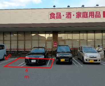 店舗前駐車場(キッチンカー) 販促プロモーションやキッチンカー出店に最適なスーパー店外催事イベントスペース