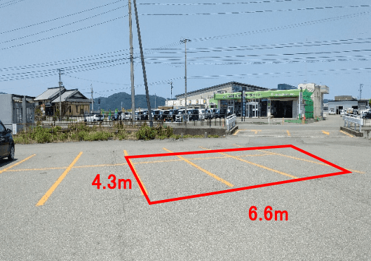 駐車場(移動販売車 電源なし)キッチンカー出店に最適なスーパー店外催事イベントスペース