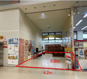 31アイス跡地 販促プロモーションや物販に最適なスーパー店内催事イベントスペース