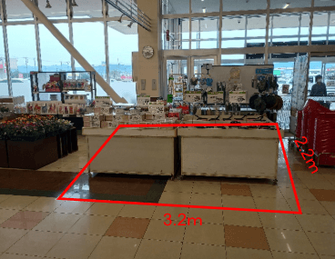入口横スペース 販促プロモーションに最適なスーパー店内催事イベントスペース