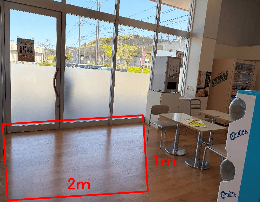 イートイン脇 販促プロモーションや物販に最適なスーパー店内催事イベントスペース