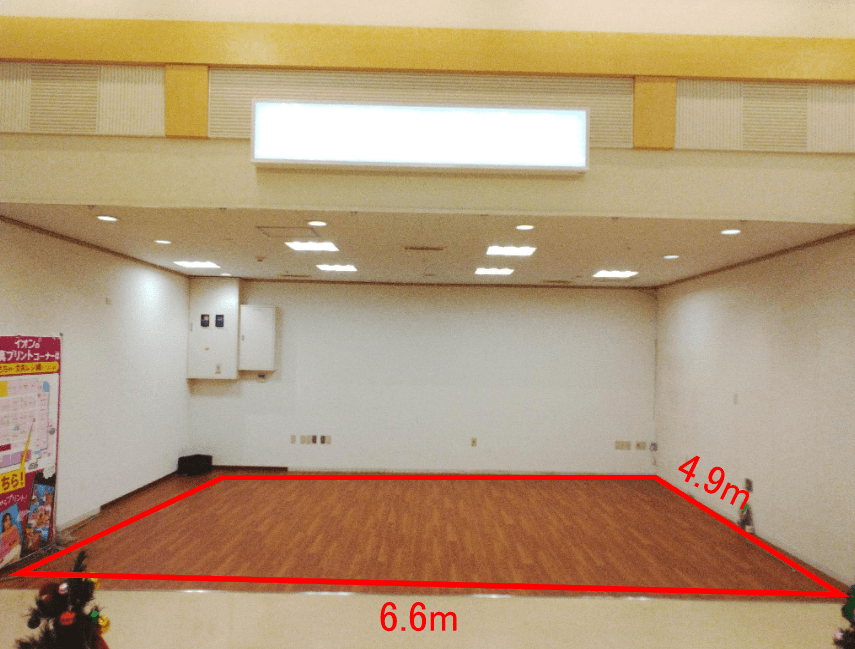 キタムラ跡地 販促プロモーションや物販に最適なスーパー店内催事イベントスペース