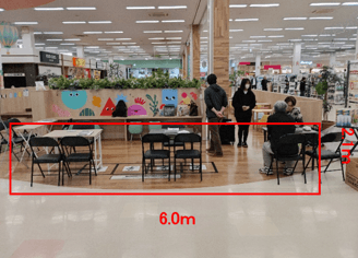 バイパス入口側フードコード 販促プロモーションや物販に最適なスーパー店内催事イベントスペース