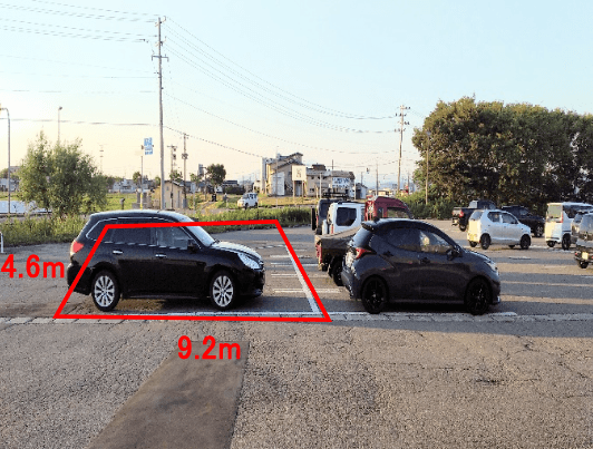 駐車場(移動販売車 電源なし)キッチンカー出店に最適なスーパー店外催事イベントスペース