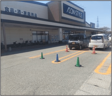 駐車場 キッチンカー出店に最適なスーパー店外催事イベントスペース