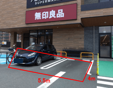 イオンスタイル山王東側店舗前駐車場 販促プロモーションやキッチンカー出店に最適なスーパー店外催事イベントスペース